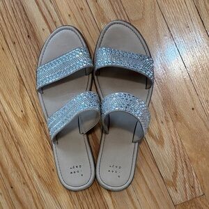 Women's Silver Sandals